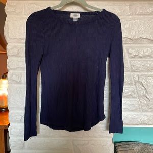 Simple Old Navy ribbed sweater. Great for dressing up or down!